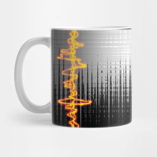 Sound Wave Grey Mug